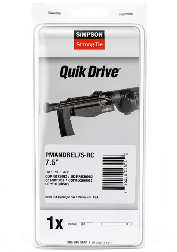 Simpson Strong Tie Mandrel Replacement Quik Drive System-0