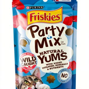Friskies Cat Treats Wild Tuna Crunchy Natural Ingredients-0