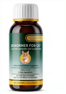 NateNatenight Liquid Dog Cat Dewormer Pyrantel Pamoate-0