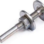 3M Abrasive Mandrel 120 Grit Medium Non Woven-0