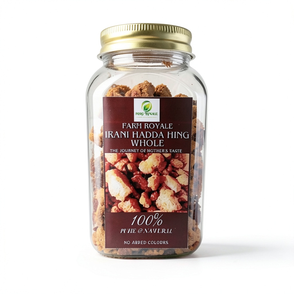 Tanirika Irani Hadda Hing whole spice in airtight packaging