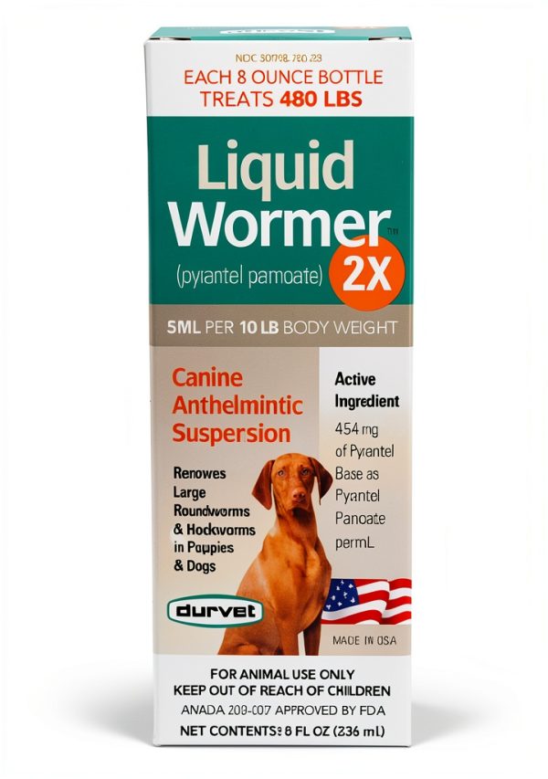 Steve Regan Dog Wormer Double Strength Liquid Safe Old Dogs-0
