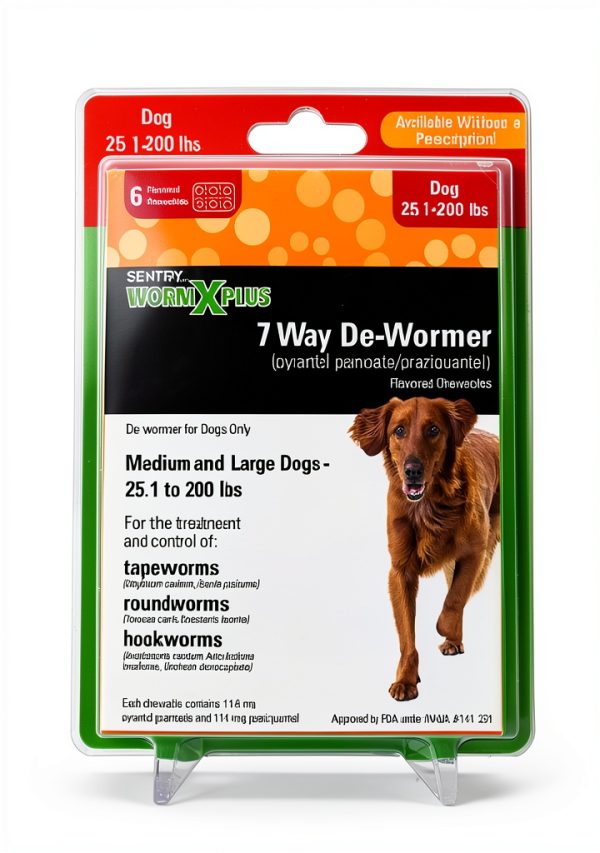 Central Pet Dog Wormer Broad Spectrum Chewable for Small-0