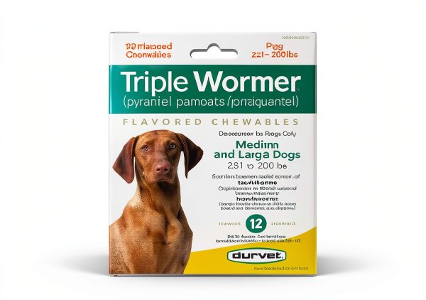 Monster Pets Dog Wormer Chewable Tablets 12 Pack-2