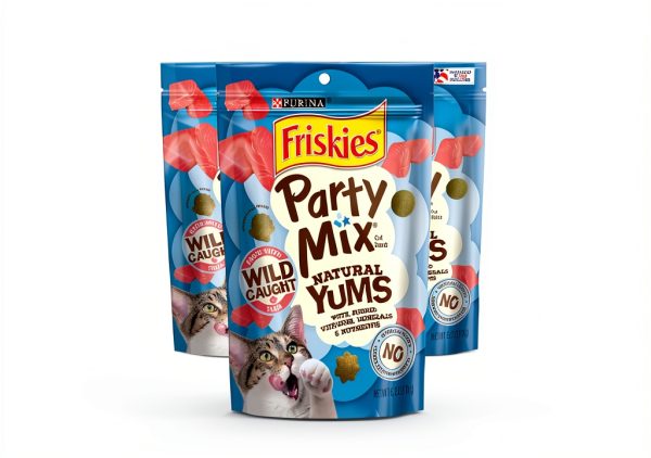 Friskies Cat Treats Wild Tuna Natural Crunchy Snacks-1