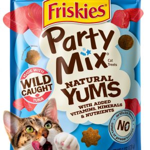 Friskies Cat Treats Wild Tuna Natural Crunchy Snacks-0
