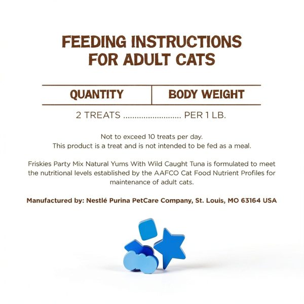 Friskies Cat Treats Crunchy Tuna Flavor Natural Ingredients-6