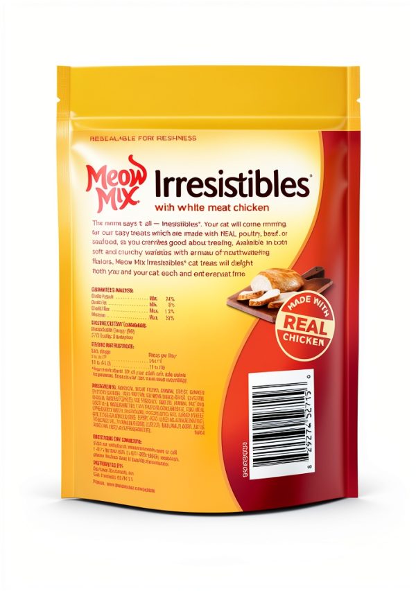Meow Mix Soft Cat Treats Real Chicken Salmon Flavor-4