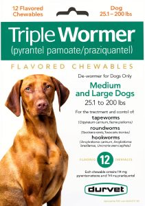 Monster Pets Dog Wormer Chewable Tablets 12 Pack-0