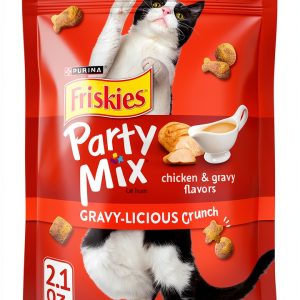 Friskies Cat Treats Purina Crunchy Chicken Flavor-0