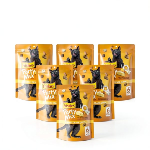 Purina Friskies Party Mix Cat Treats for Cats-1