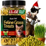 Cat Hairball Treats Just Try Crunchy Salmon-0