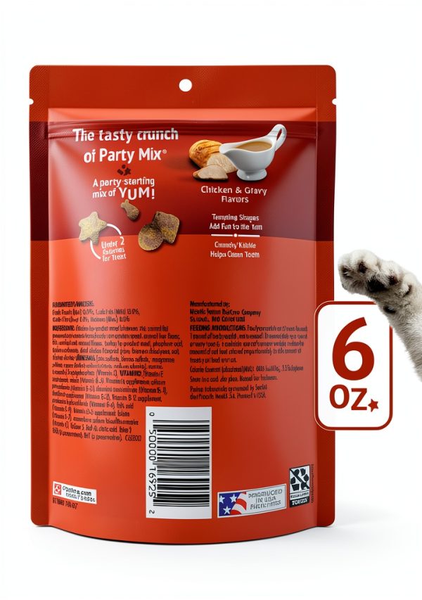 Friskies Cat Treats Purina Crunchy Chicken Gravy-6