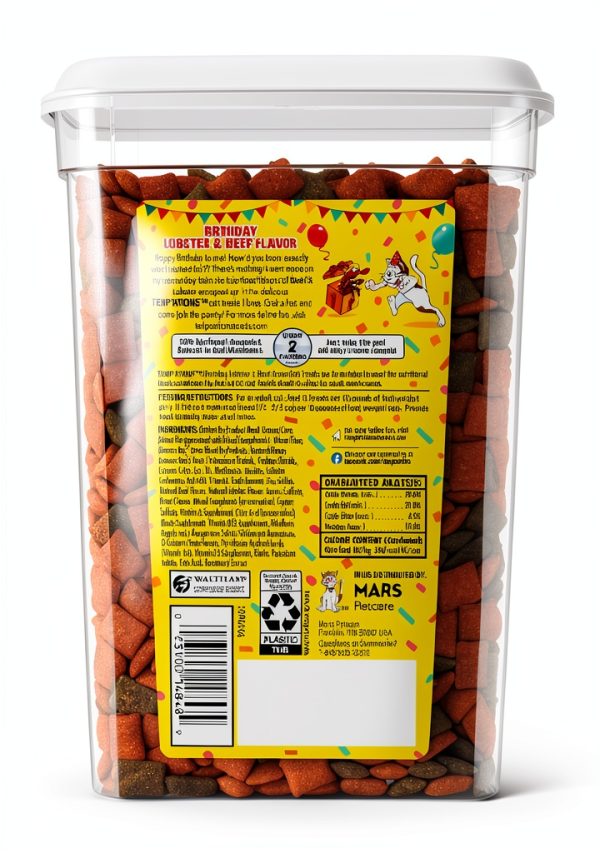 Lobster Beef Cat Treats Mars Petcare Crunchy LowCalorie-1