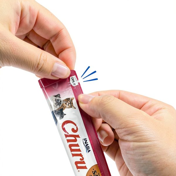 Inaba Churu Lickable Cat Treat Paste 40 Count Tuna & Seafood-2