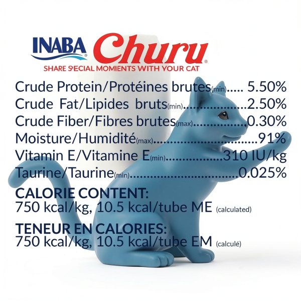 Inaba Churu Lickable Cat Treat Paste 40 Count Tuna Seafood Variety-3