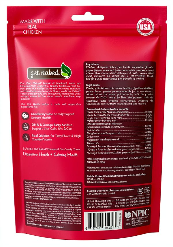 NBone Cat Treats Grain Free Chicken 2oz Pack-1