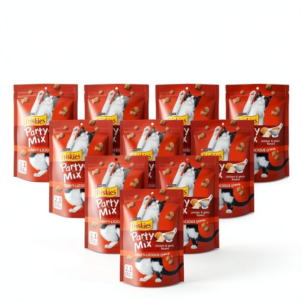 Friskies Cat Treats Purina Crunchy Chicken Flavor-1
