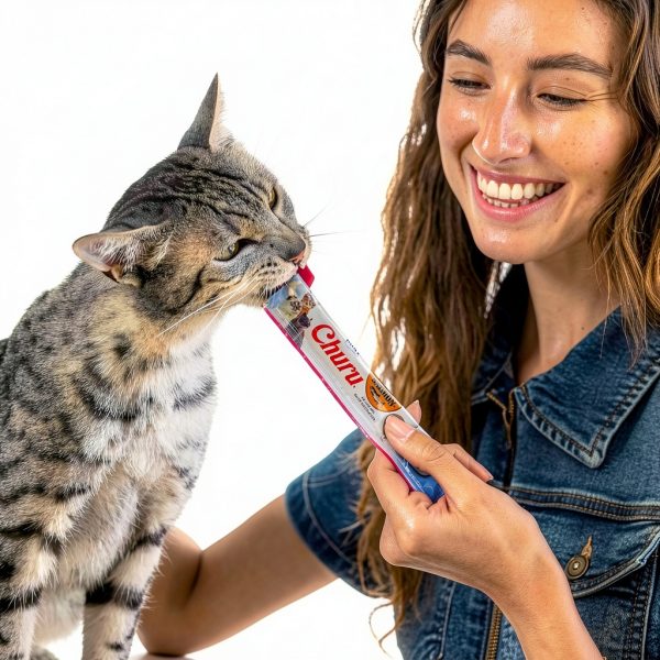 Inaba Churu Lickable Cat Treat Paste 40 Count Tuna Seafood Variety-6