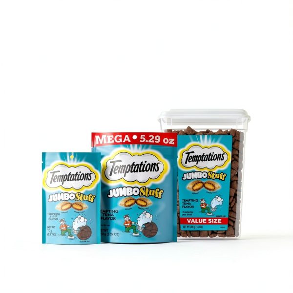 Temptations Jumbo Stuff Tuna Flavor Cat Treats-11
