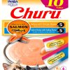 Inaba Churu Lickable Cat Treat Paste 40 Count Tuna Seafood Variety-0