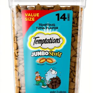 Temptations Jumbo Stuff Tuna Flavor Cat Treats-0
