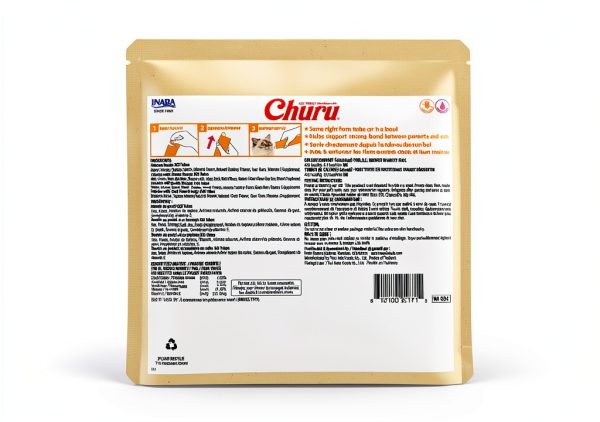 Inaba Churu Cat Treat Paste Tuna & Chicken Variety 120 Count Pack-1