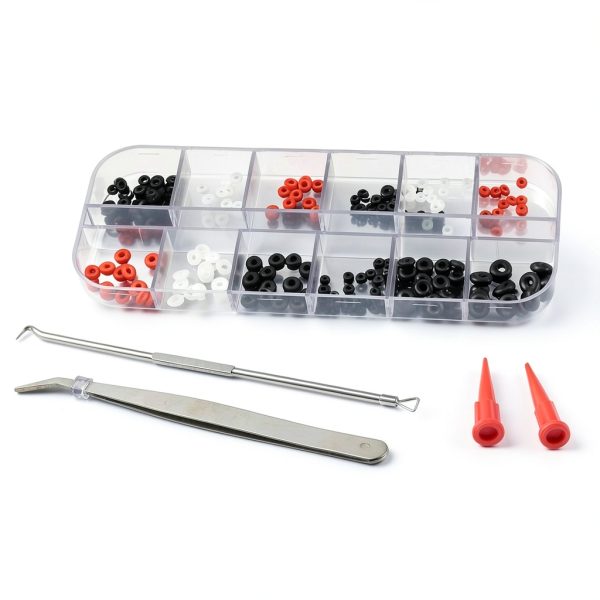 Rubber O Ring Assortment Kit 144pcs Nitrile NBR 12 Sizes FUSHIPRO-2