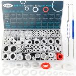 KEZE 660 PCS Silicone O‑Ring Kit + 14‑Size Washers Food Grade-0