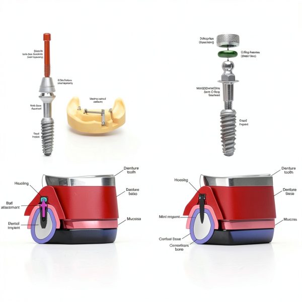 O-Ring, Buna-n, Tool Kit with 3 Convenient Sizes, Replacement for Mini Dental Implants-7