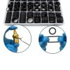 KEZE 1200 Pcs 24 Size Universal Rubber O-Ring Assortment Kit with 4-Piece Precision Pick and Hook Set for Auto Vehicle Faucet Plumbing Pressure Washer Air or Gas Sealing Repair OD:6mm-28mm O Ring-8