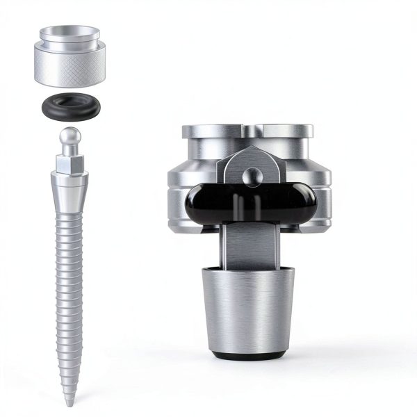 O-Ring, Buna-n, Tool Kit with 3 Convenient Sizes, Replacement for Mini Dental Implants-2