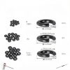O-Ring, Buna-n, Tool Kit with 3 Convenient Sizes, Replacement for Mini Dental Implants-1