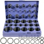 407 Pcs Universal SAE O Ring Assortment Kit，32 Inch Sizes Standard Nitrile Rubber O'ring Set for Automotive Hydraulic Faucet Professional Plumbing Pressure Washer Air or Gas Sealing Repair-0