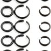 Impact Wrench Retaining Rings 1/2" & 3/8" O‑Ring RURBRIN 10 Pack-0