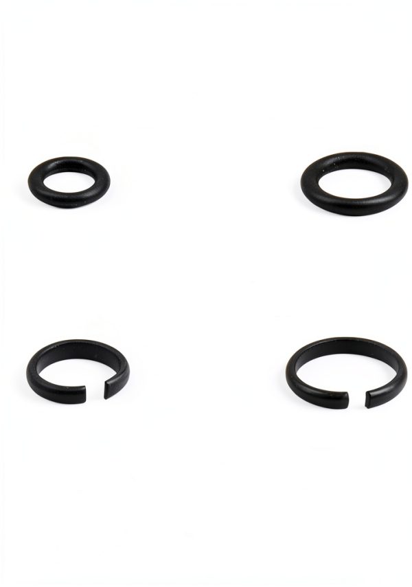 Impact Wrench Retaining Rings 1/2" & 3/8" O‑Ring RURBRIN 10 Pack-4